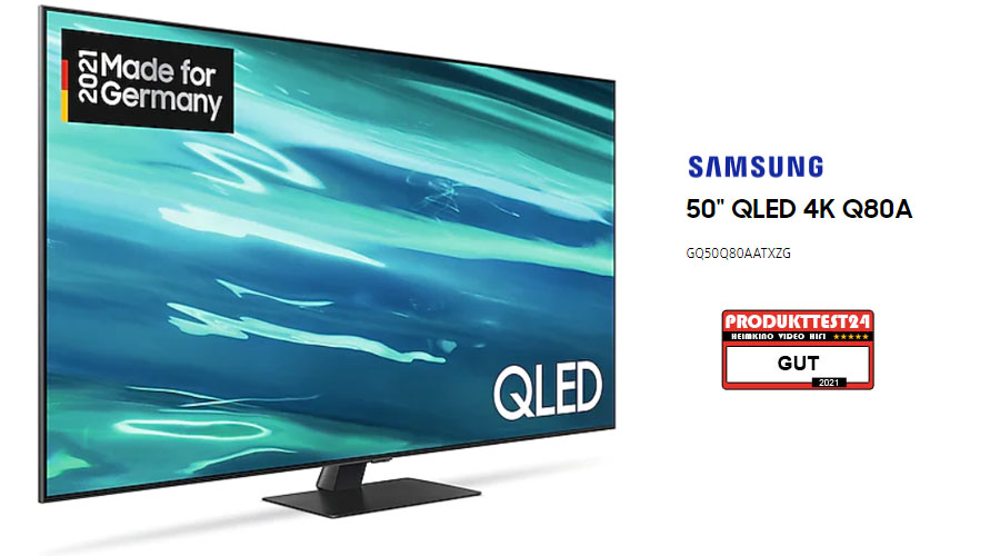 Samsung GQ50Q80A im Test