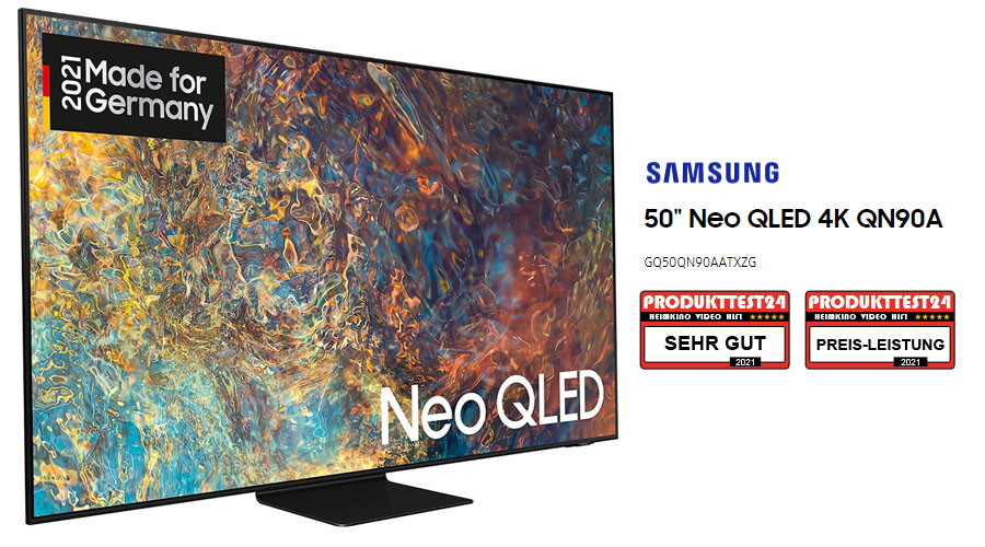 Samsung GQ50QN90A im Test