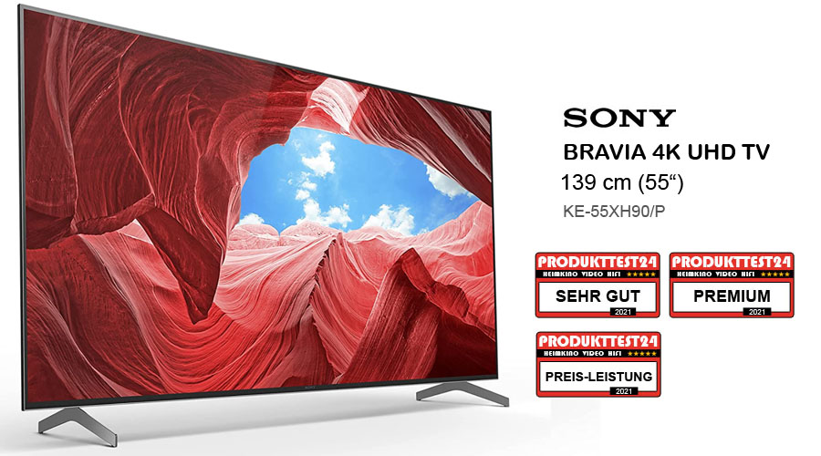 Sony Bravia KE-55XH90/P im Test