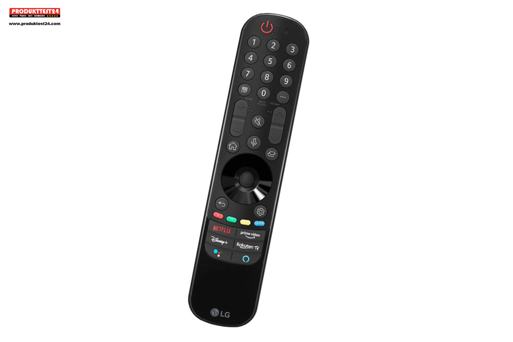 Die Magic Remote des LG OLED65A19LA OLED 4K-Fernsehers