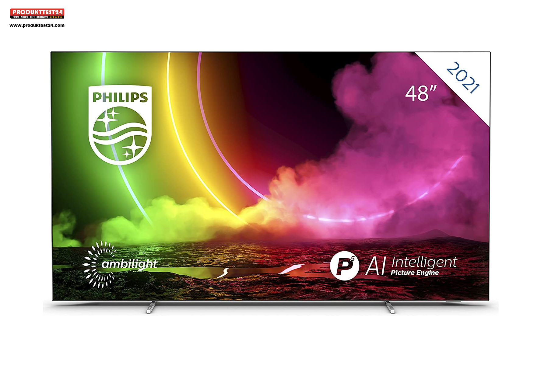 Der Philips 48OLED806/12 ist der kleinste OLED-Fernseher auf dem Markt.