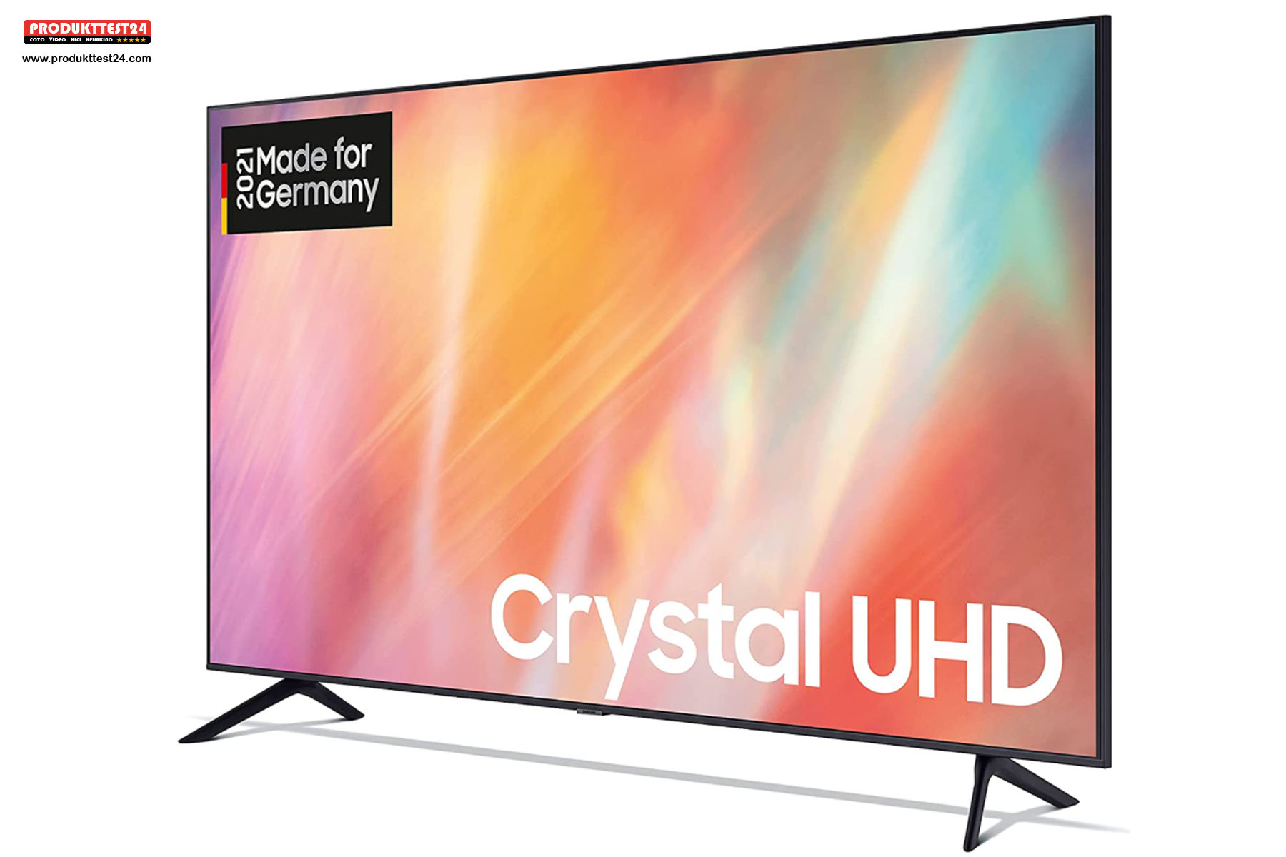 Das riesige 75 Zoll 4K-Display mit HDR-Unterstützung.