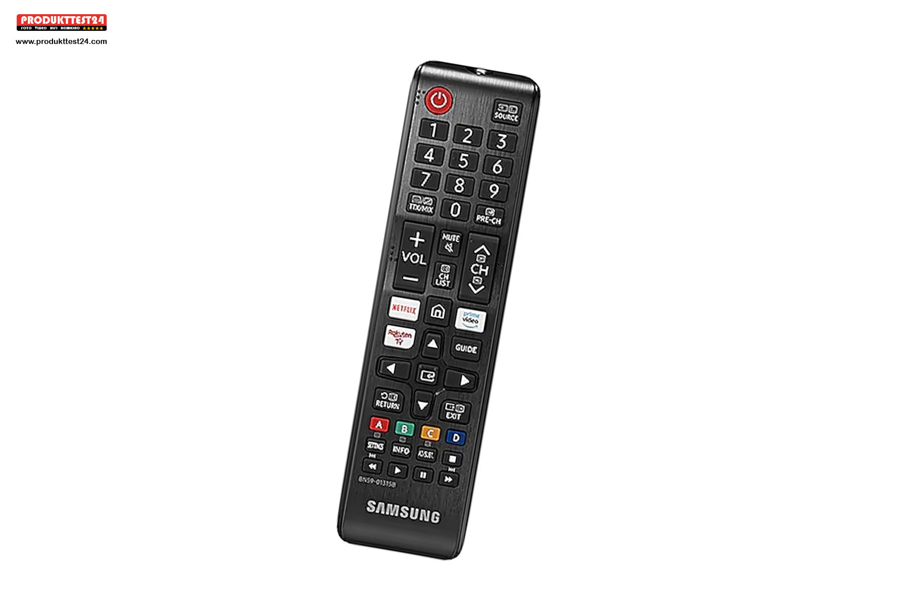 Statt einer modernen Smart Remote gibt es nur eine normale Fernbedienung