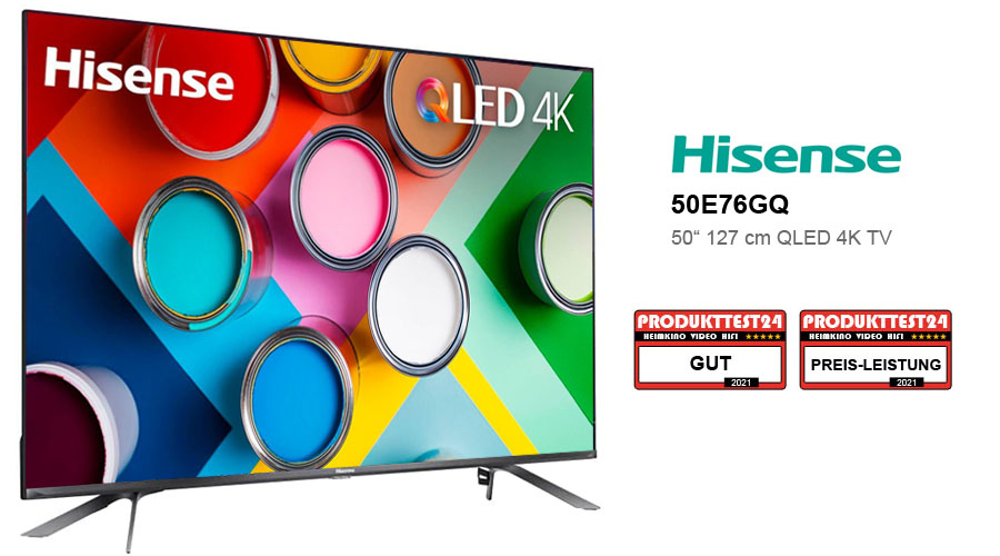 Hisense 50E76GQ QLED 4K-Fernseher im Test