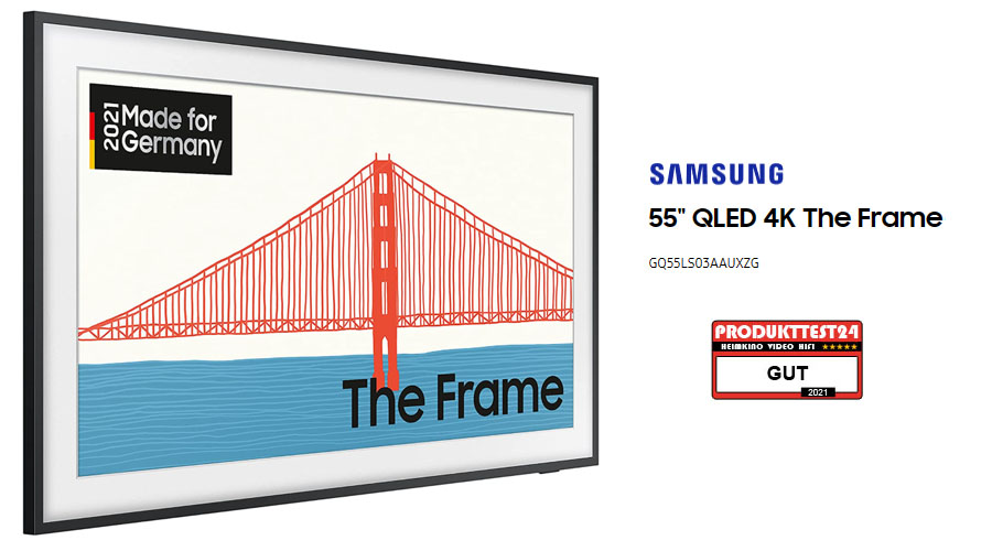 Samsung The Frame 55" von 2021 im Test (Samsung GQ55LS03A)