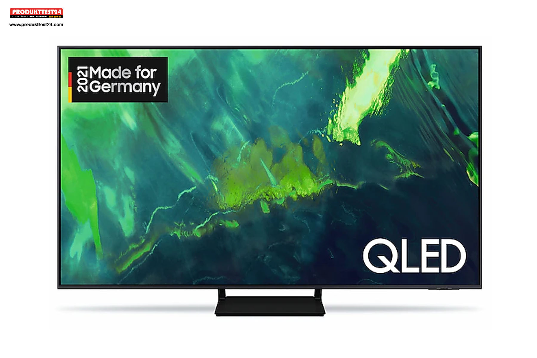 Der 55 Zoll große Samsung Q70A QLED 4K-Fernseher.