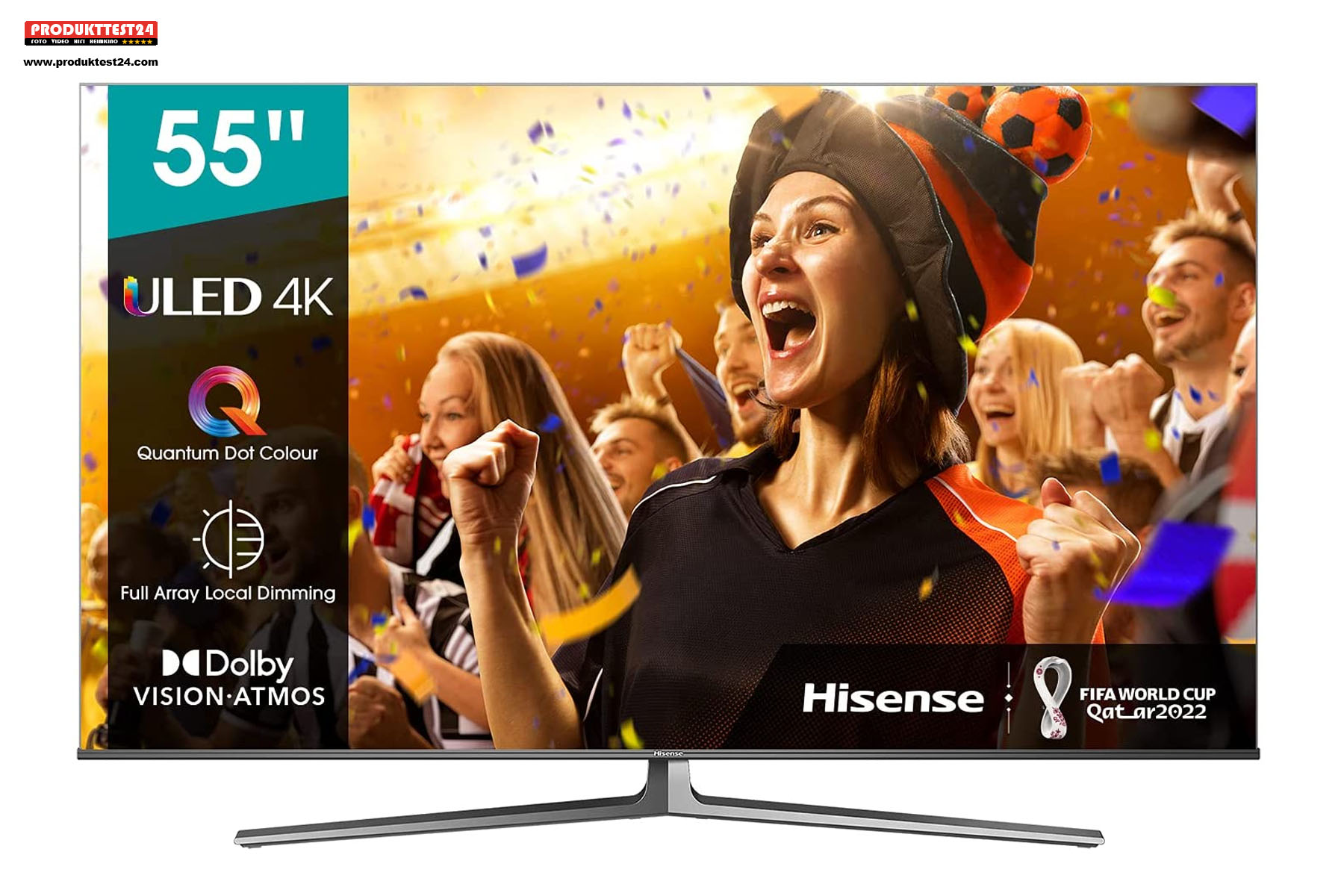 Hisense 55U81GQ QLED 4K-Fernseher mit 120 Hz und Full Array Local Dimming