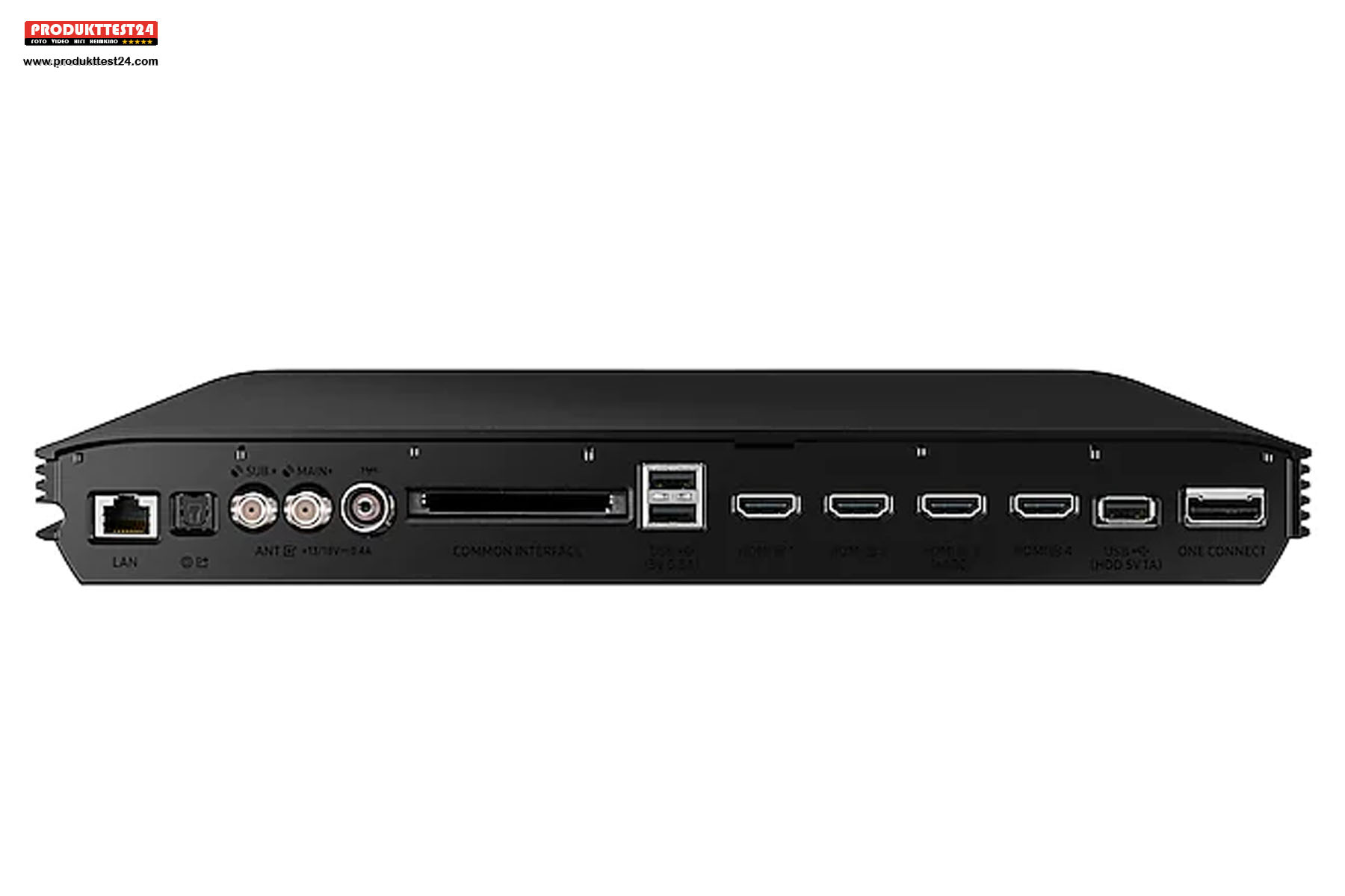 Die One Connect Box mit 4 HDMI 2.1 Anschlüssen