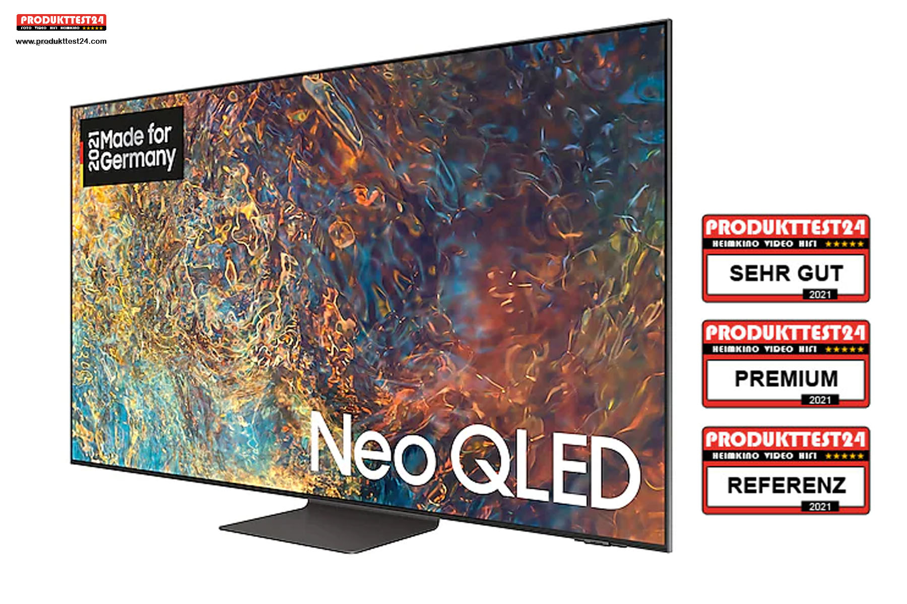 Samsung GQ55QN95A - Einer der besten 55 Zoll 4K-Fernseher 2021.