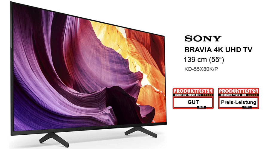 Sony KD-55X80K/P im Test