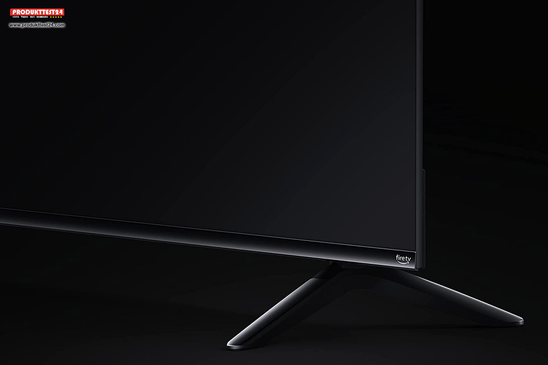 Der Metallrahmen sieht schick aus. Der Xiaomi F2 Fire TV wirkt hochwertig.