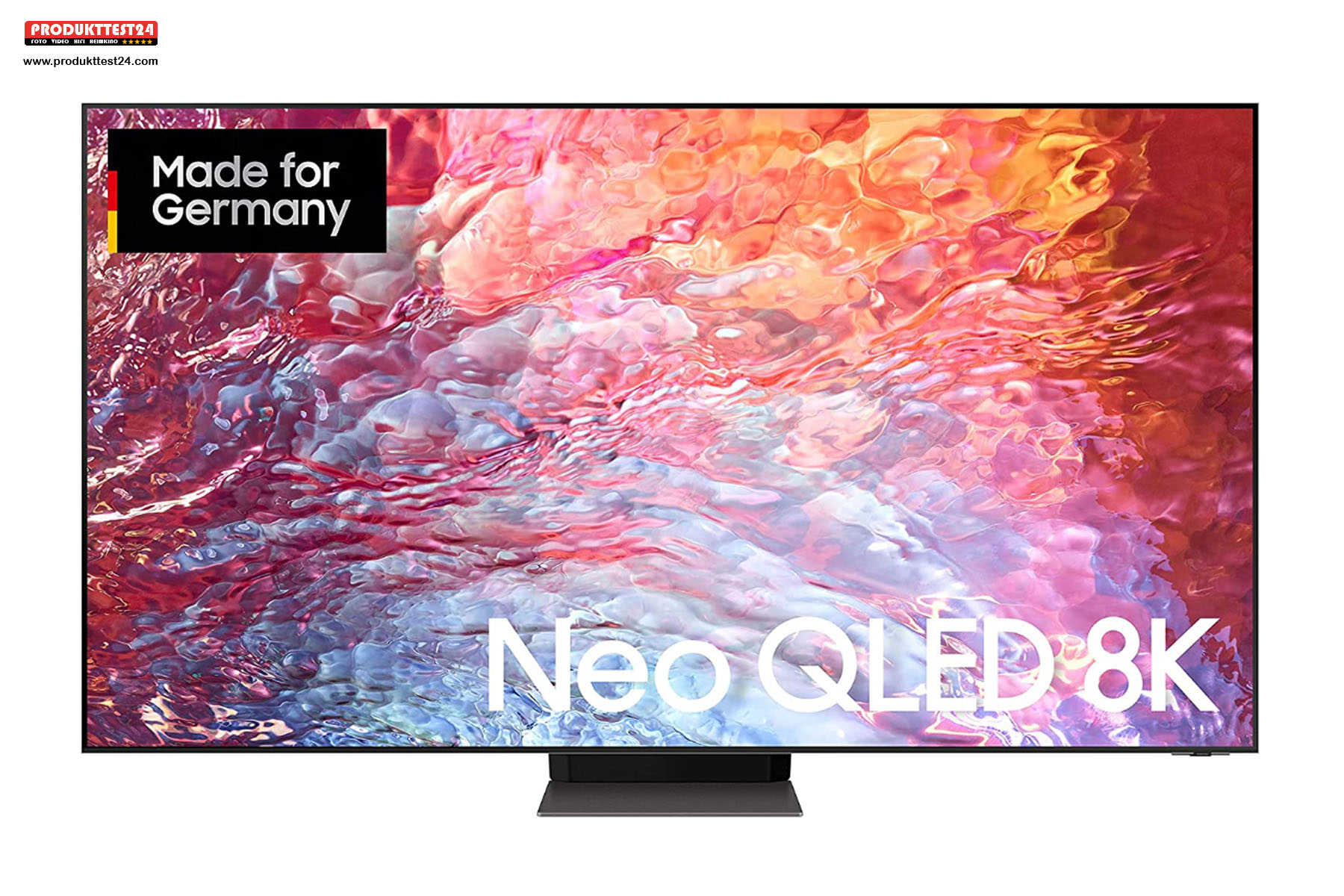 Der 75 Zoll große Samsung GQ75QN700B Neo QLED 8K-Fernseher.