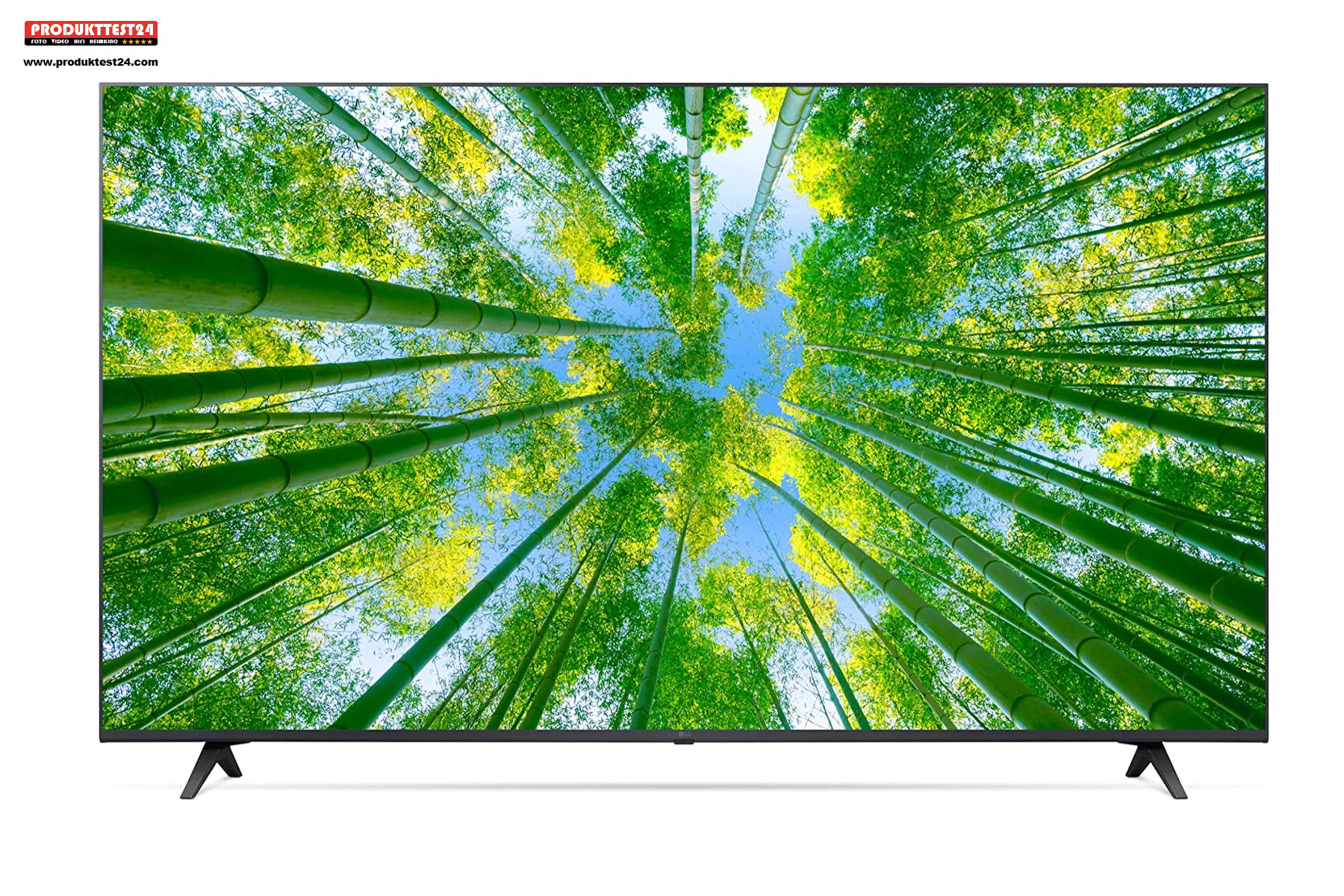 Der LG 55UQ80009LB ist einer der günstigsten 4K-Fernseher auf dem Markt.