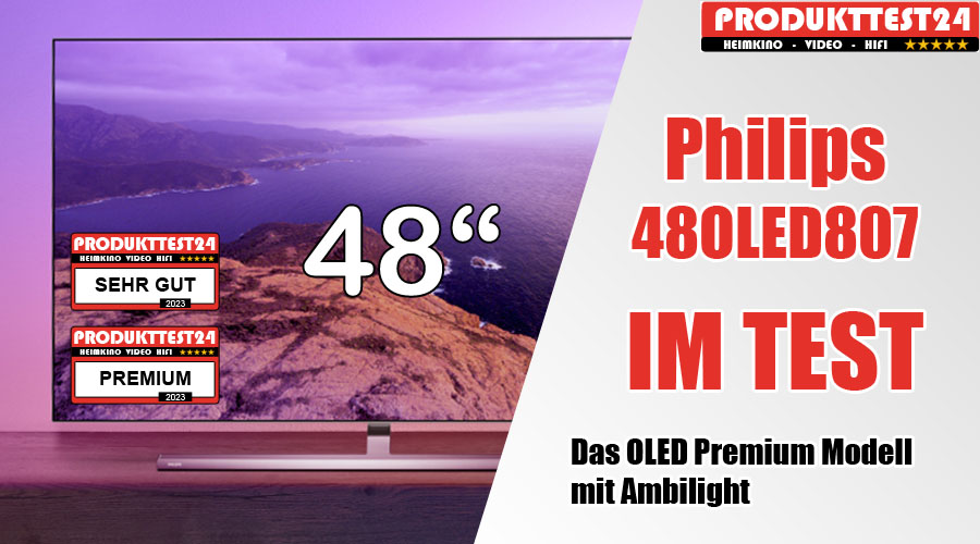 Philips 48OLED807/12 mit OLED-EX Technik im Test