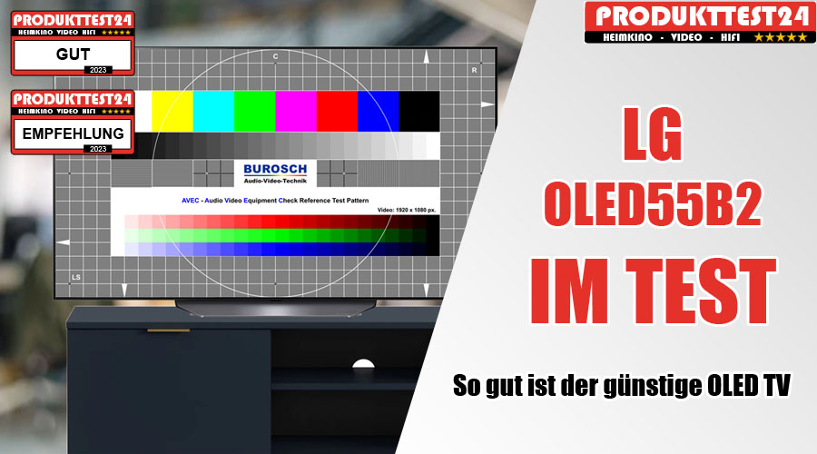 Der günstige LG OLED55B2 im Test