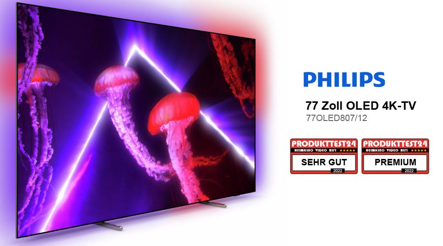 Philips 77OLED807 OLED TV im Test