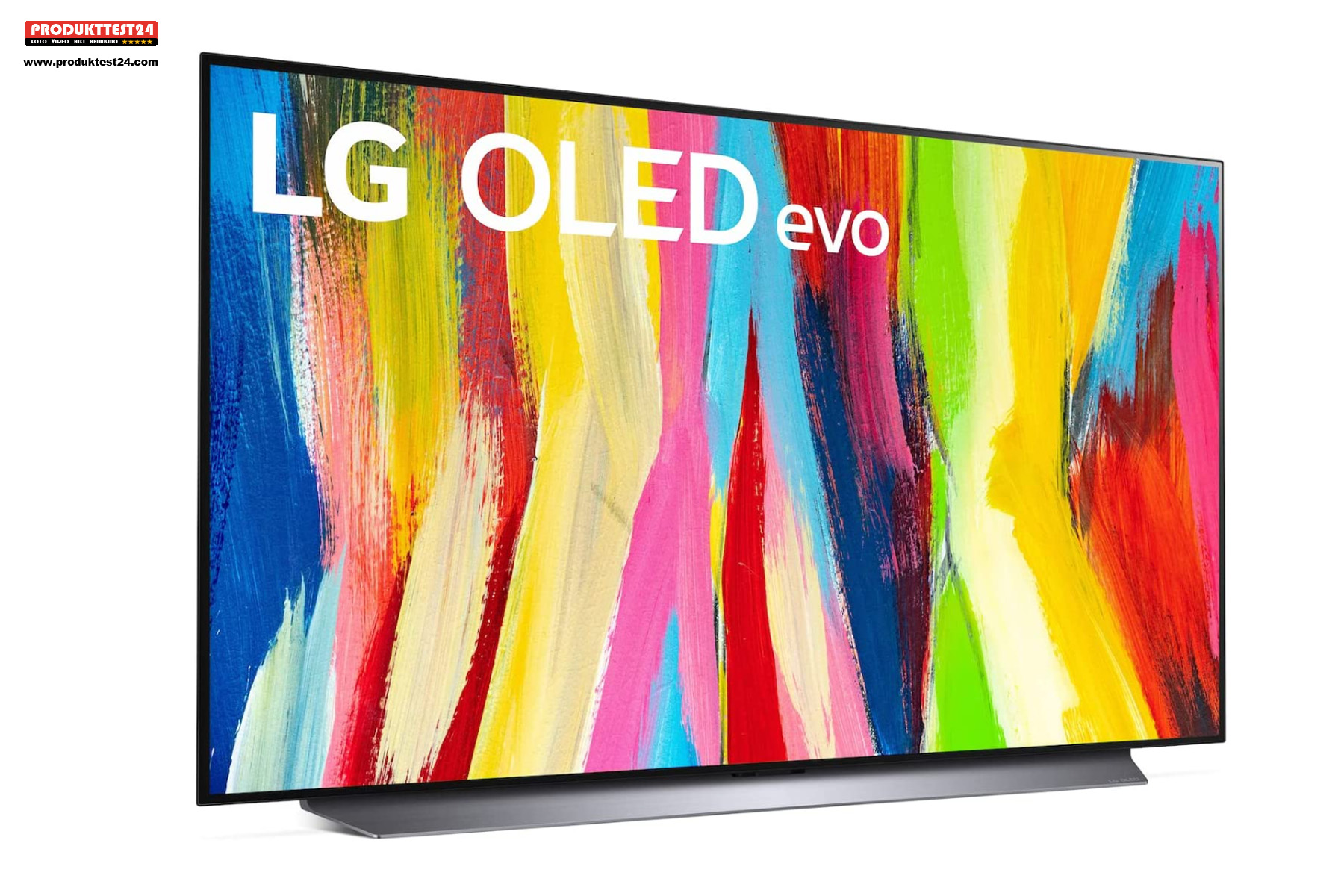 Der LG OLED Evo Fernseher mit 120 Hz, Twin Tuner, Sprachsteuerung und Riesen App-Auswahl.