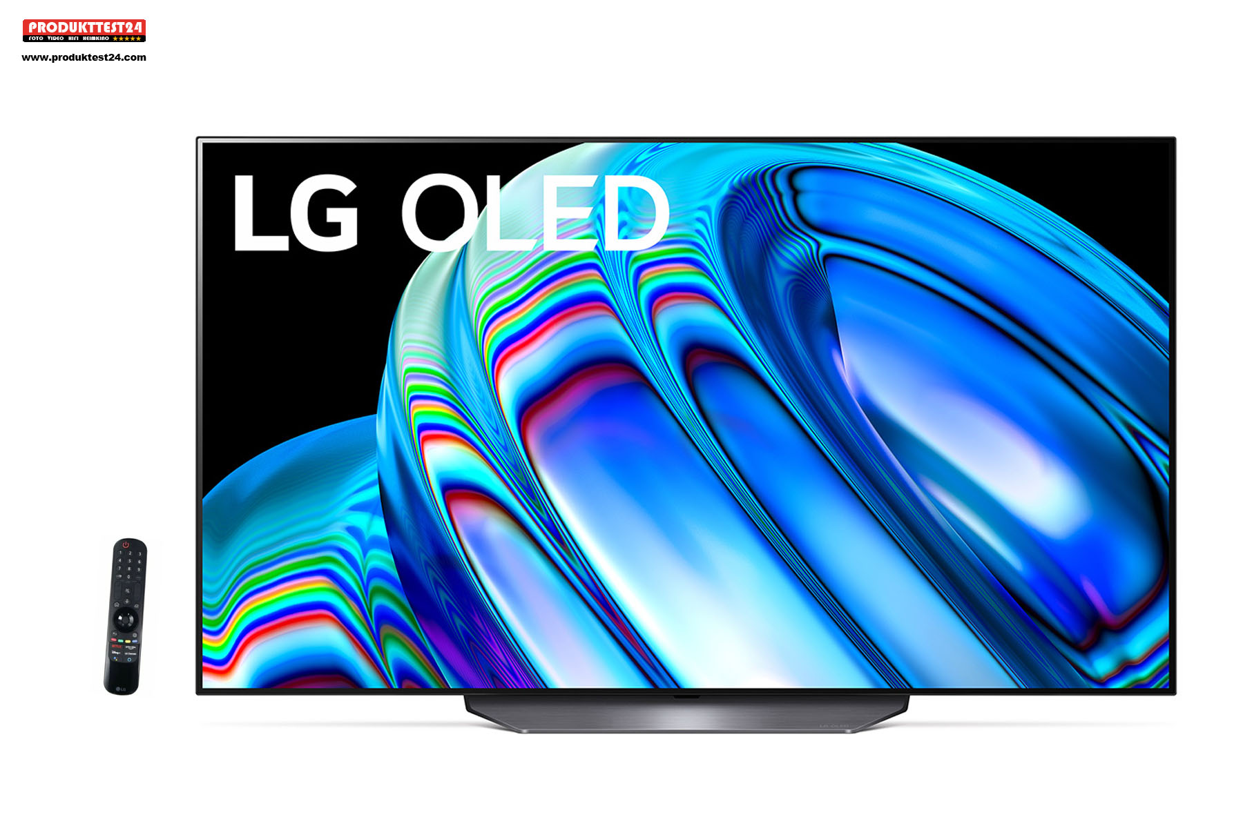 LG OLED55B29LA - 55 Zoll OLED Display mit 120 Hz, Twin-Tuner, WebOS 22 und Sprachsteuerung.