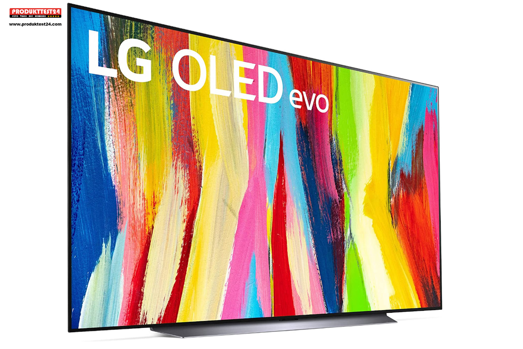 83 Zoll / 210 cm Bilddiagonale. Der LG OLED83C27LA verfügt über das leistungsstarke OLED Evo Panel.