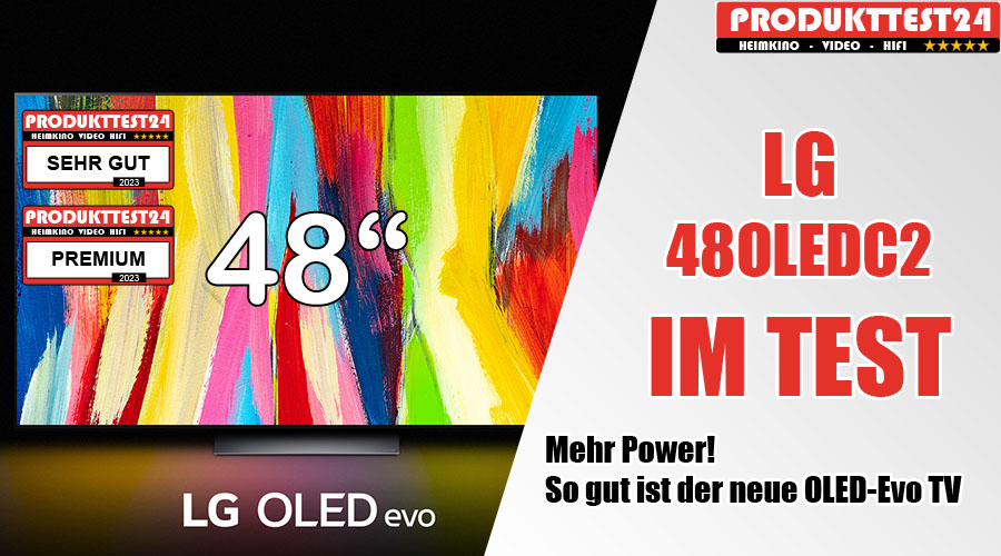 LG OLED48C27LA mit OLED Evo Display im Test