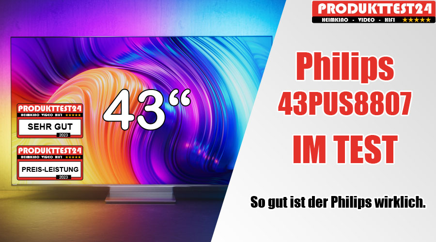 Philips 43PUS8807/12 Test