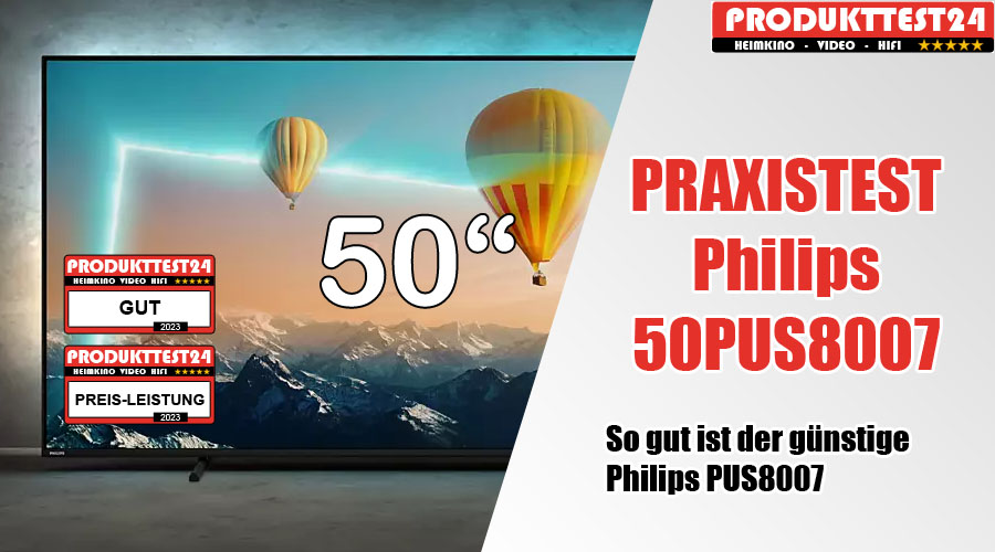 Philips 50PUS8007 im Test