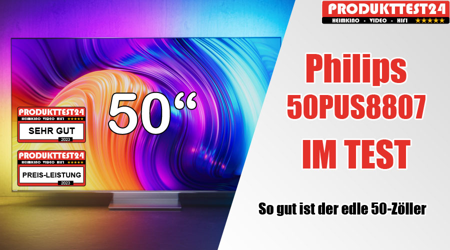Philips 50PUS8807/12 Test