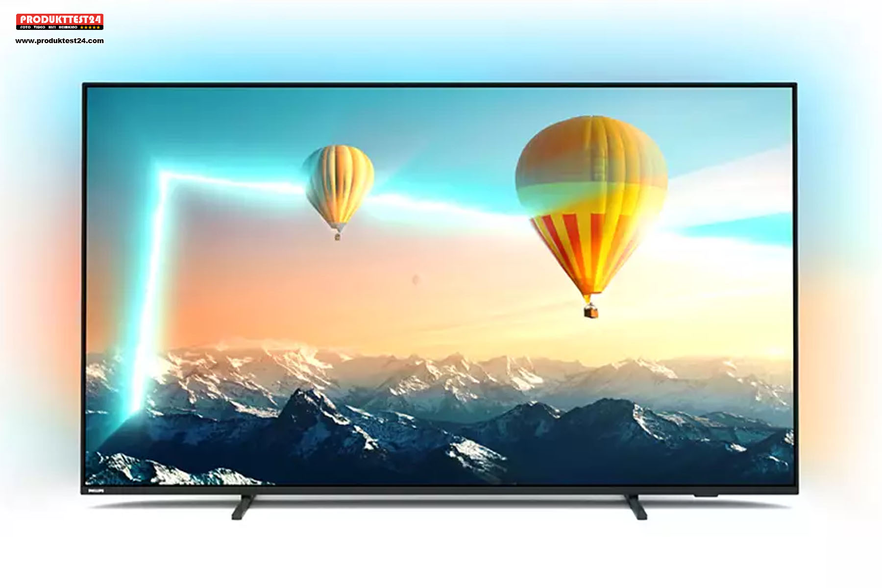 Der günstige Philips 70PUS8007/12 UHD 4K-Fernseher mit Ambilight