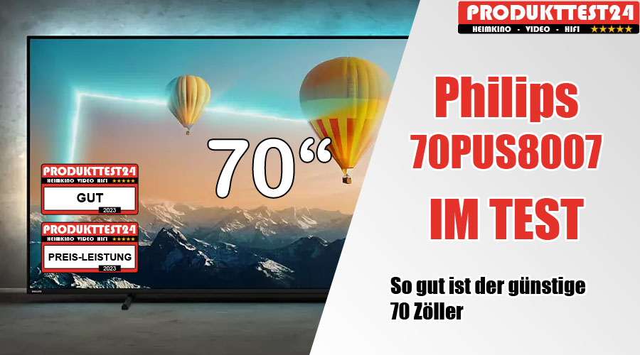 Philips 70PUS8007 4K-Fernseher im Test