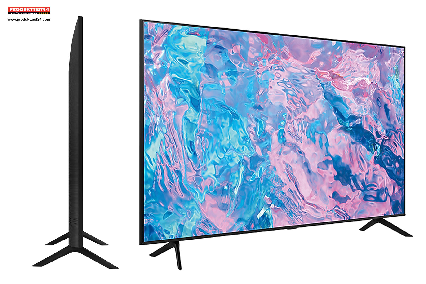 Der günstigste 4K-Fernseher von Samsung. Der Samsung GU55CU7179 mit 55 Zoll Bilddiagonale