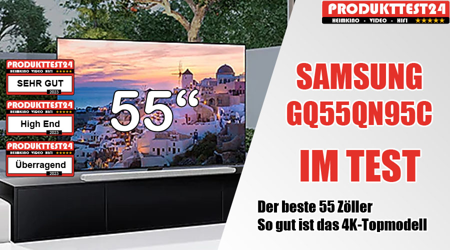 Im Test: Der Samsung GQ55QN95C