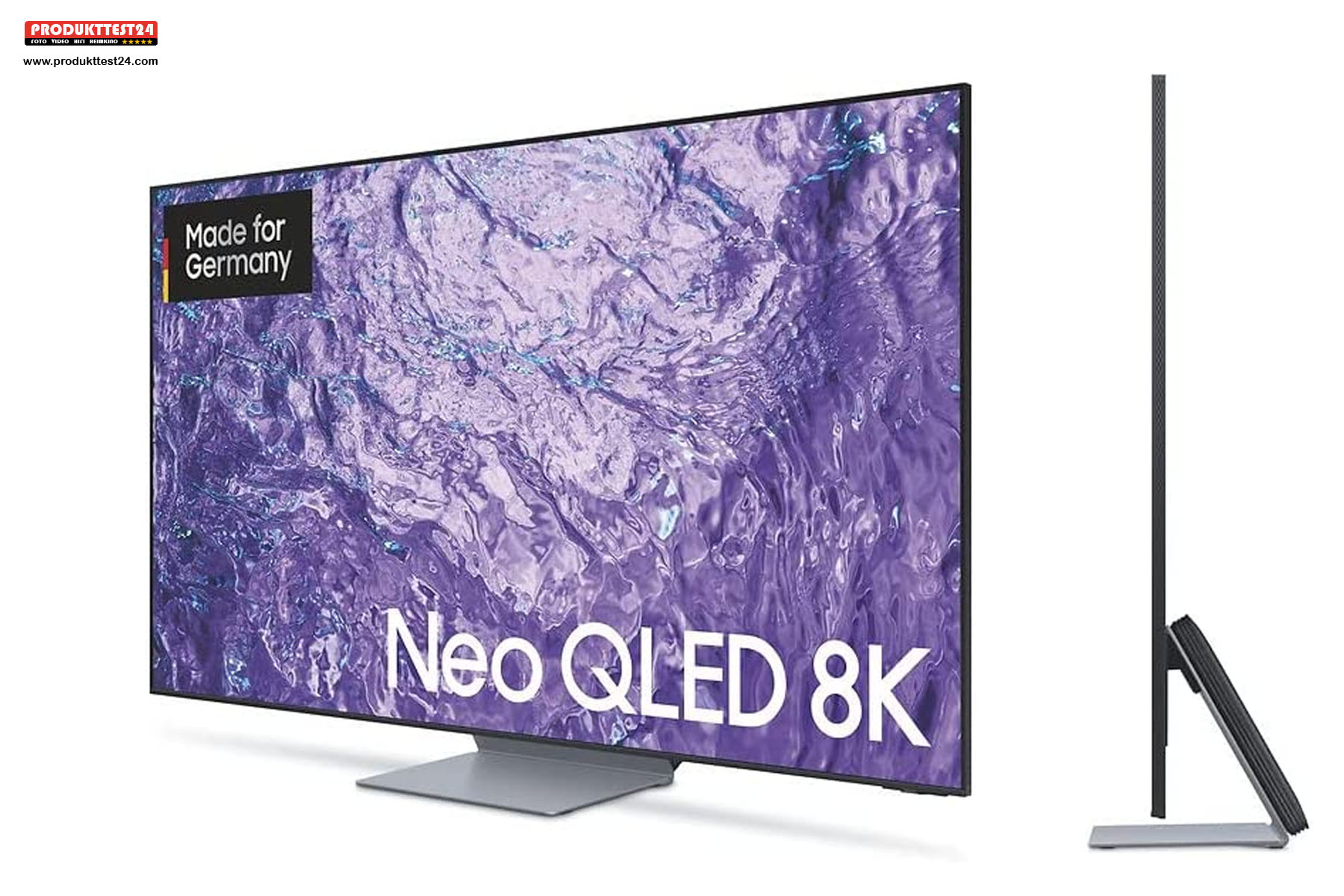 Der Samsung QN800C Neo QLED 8K-Fernseher im XXL-Format mit riesiger 85 Zoll Bilddiagonale