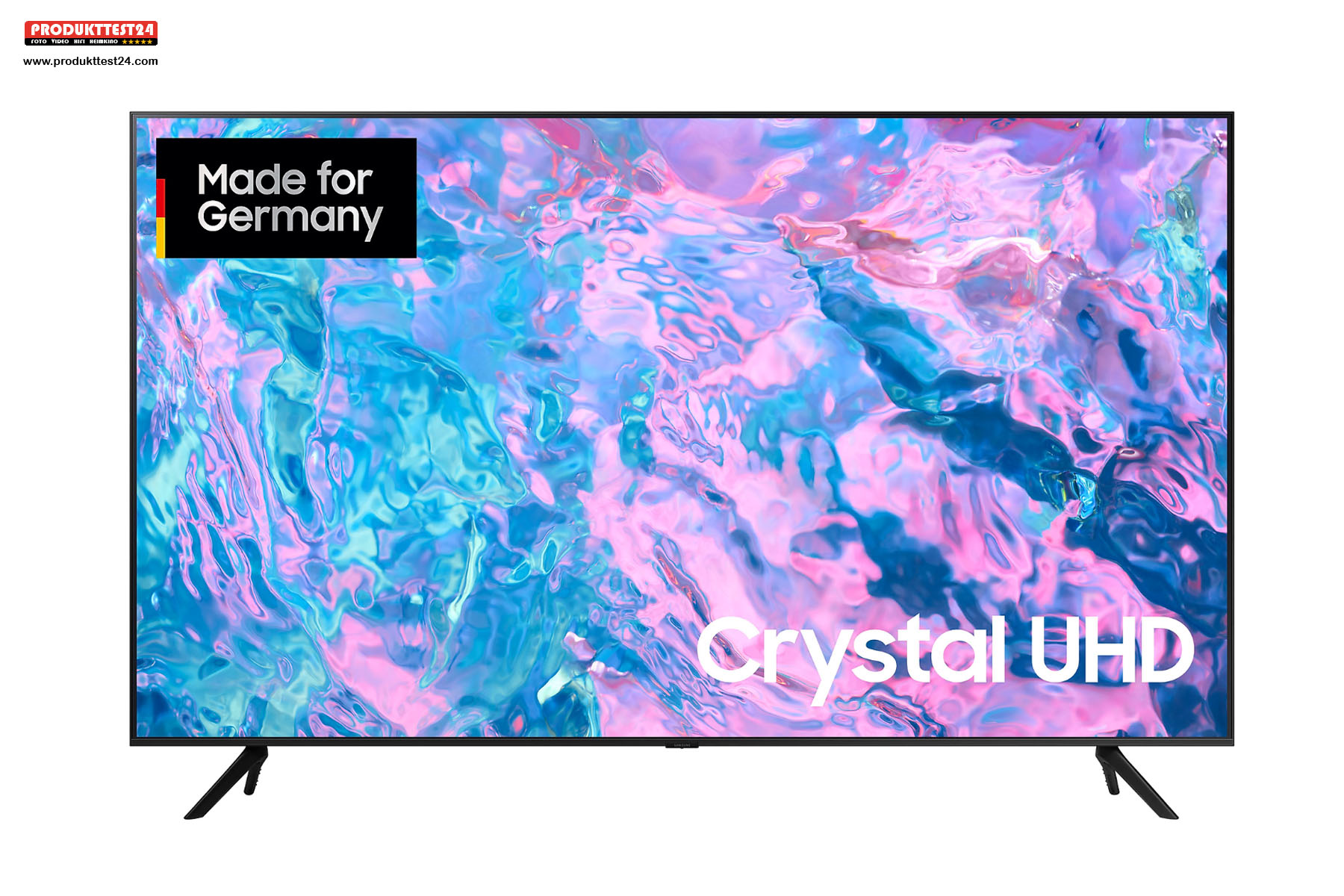 Der Samsung GU43CU7179 Crystal UHD 4K-Fernseher mit 43 Zoll Bilddiagonale