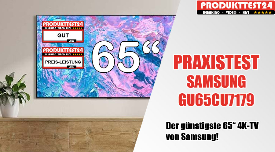 Samsung GU65CU7179 im Test