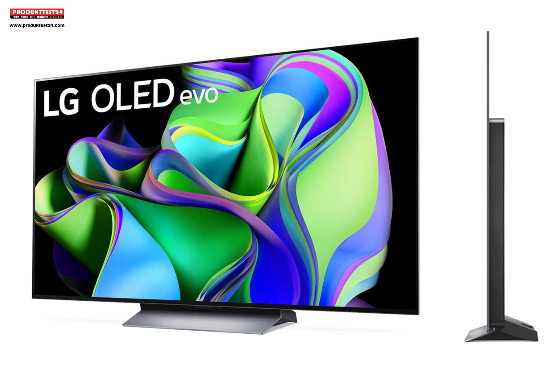 Der neue LG OLED Evo C3 mit 77 Zoll Bilddiagonale