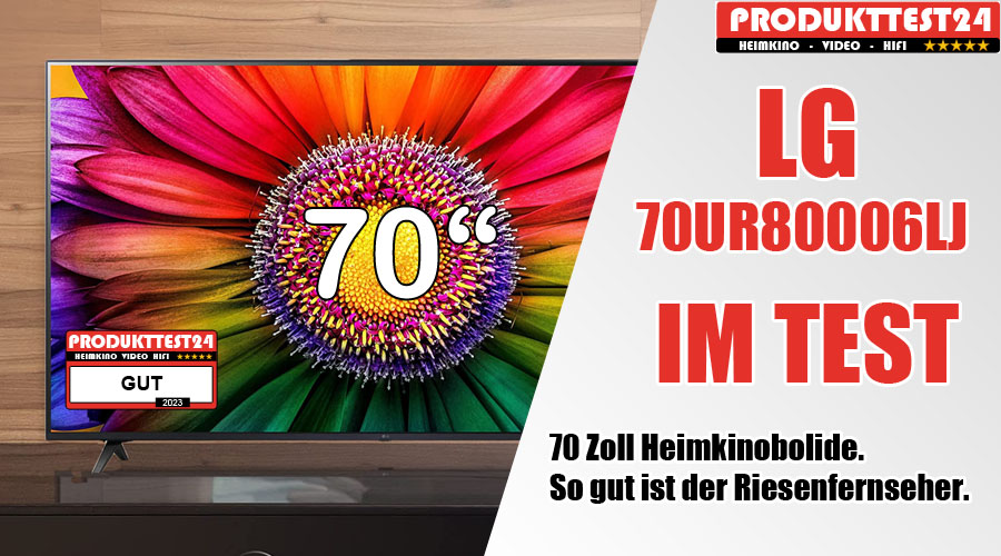 Produkttest24.com günstige Praxistest der - Fernseher Test 70UR80006LJ - LG - aktuelle ist Großbildfernseher gut So im