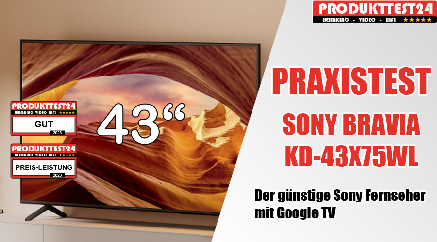 Sony KD-43X75WL Test