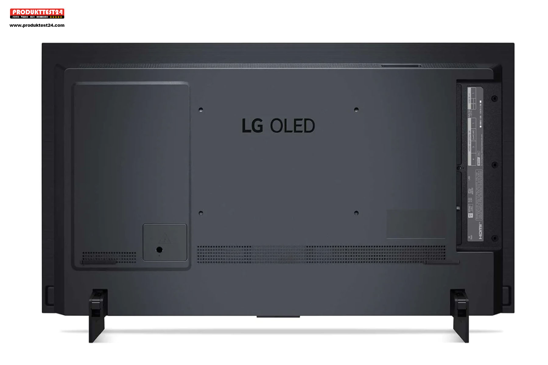 Die Rückseite des 42 Zoll LG OLED C3