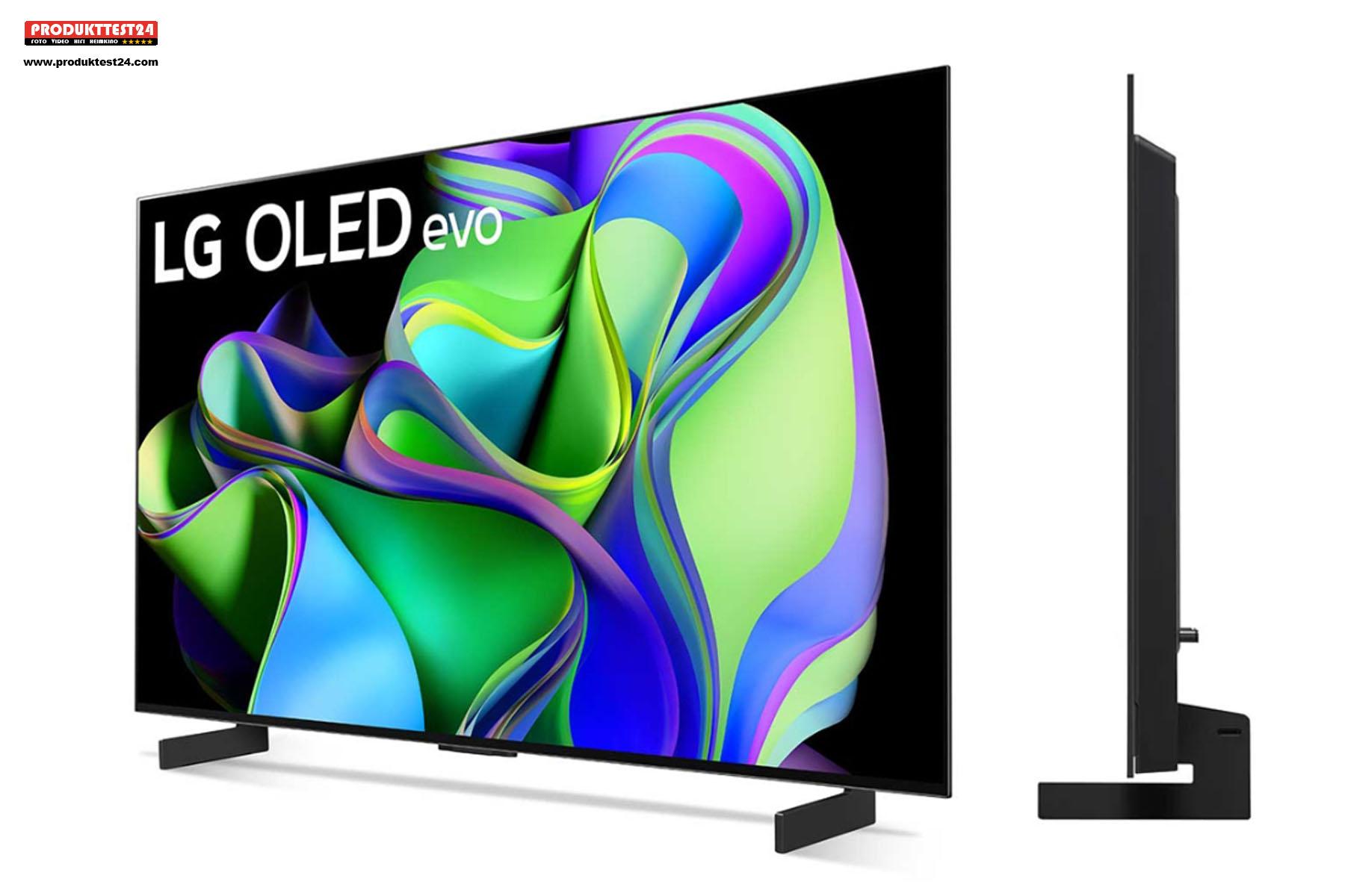 LG OLED42C37LA Test - Der kleinste OLED 4K-Fernseher der Welt