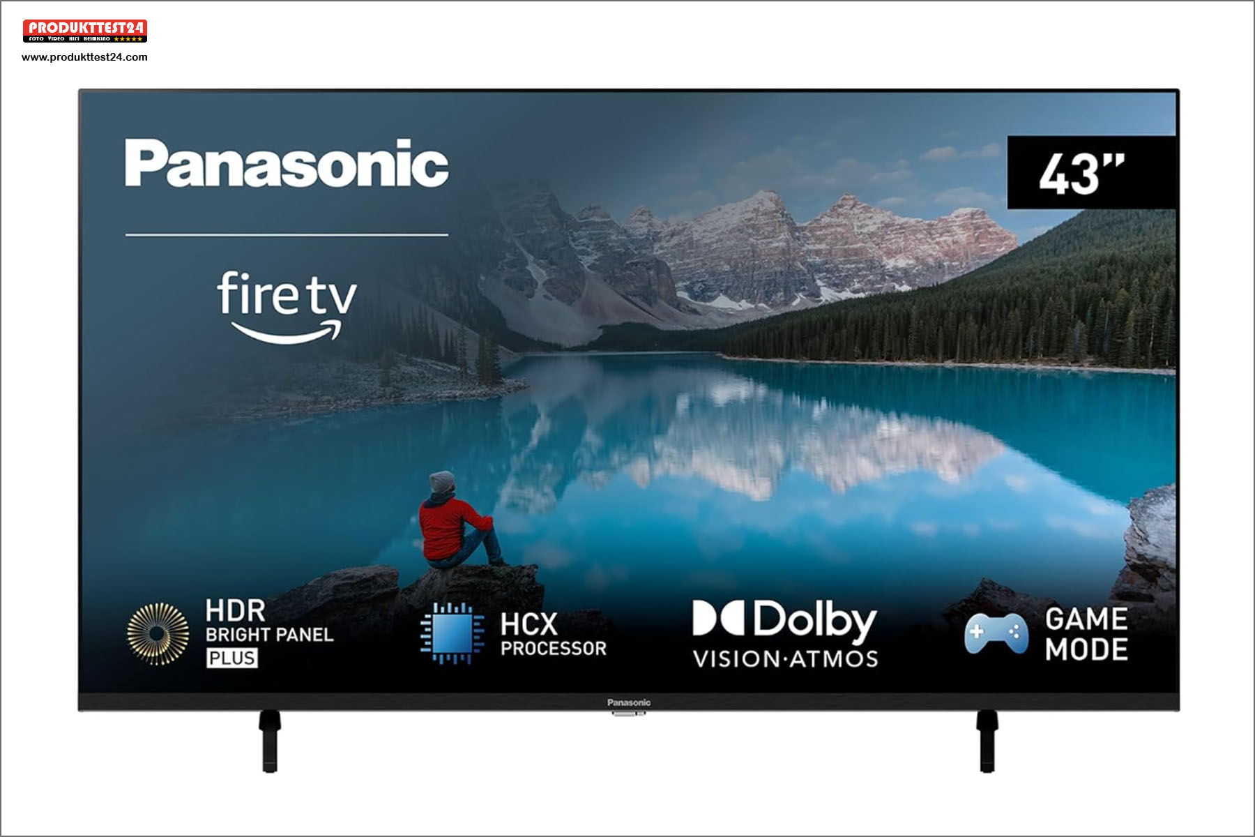 Der Panasonic TX-43MXW834 mit Fire-TV, Alexa Sprachsteuerung und schnellem Triple-Tuner.