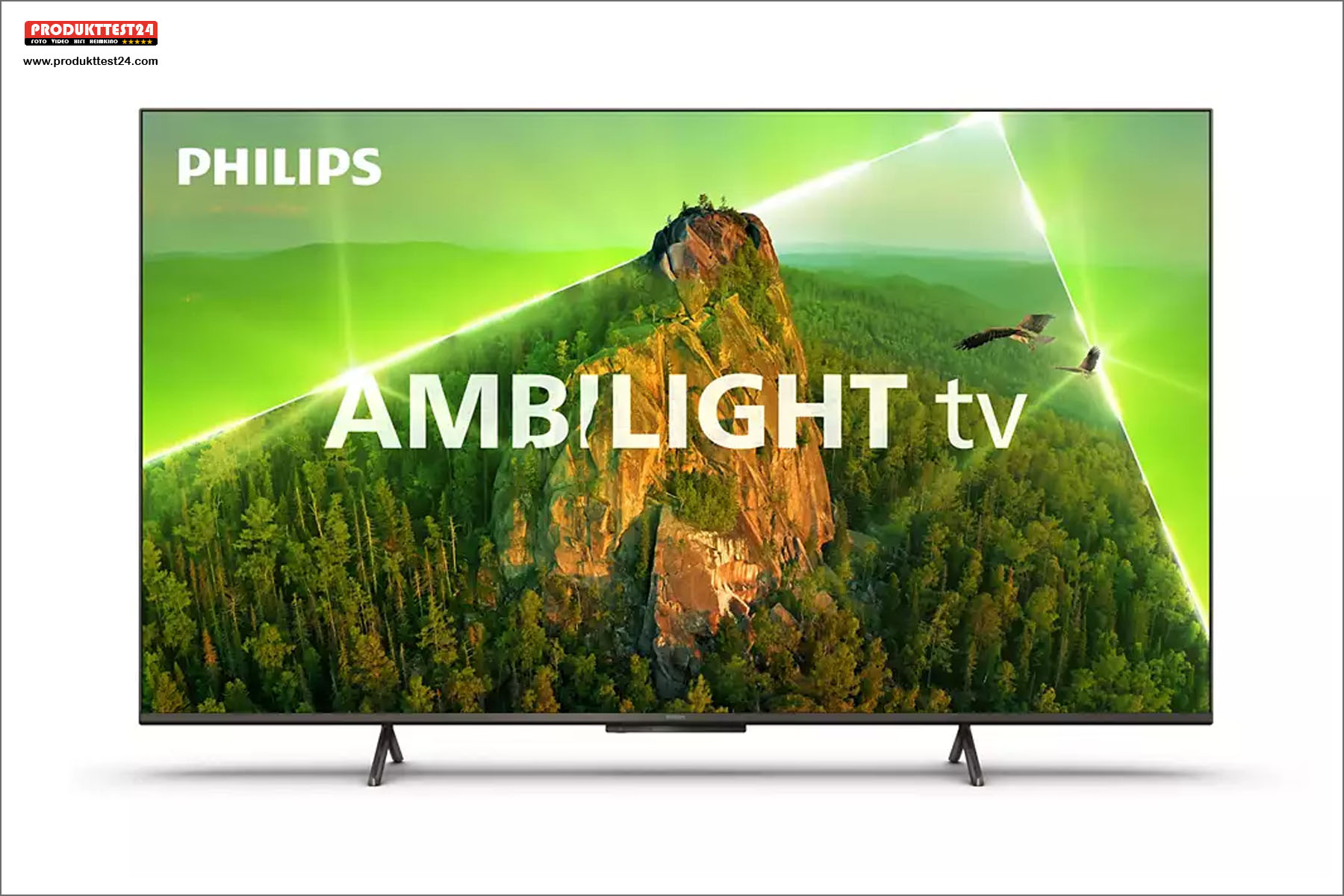 Der Philips 55PUS8108/12 mit Ambilight ist bereits für unter 600 Euro erhältlich.