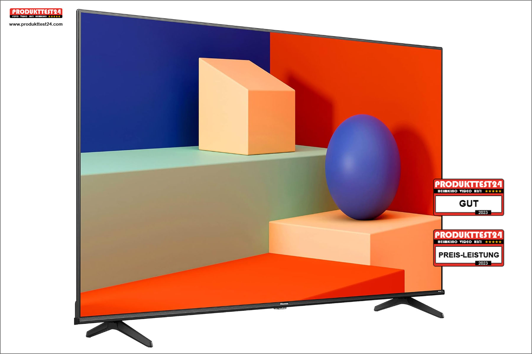 Hisense 65E6KT - Der 65 Zoll große 4K Smart-TV kostet weniger als 500 Euro