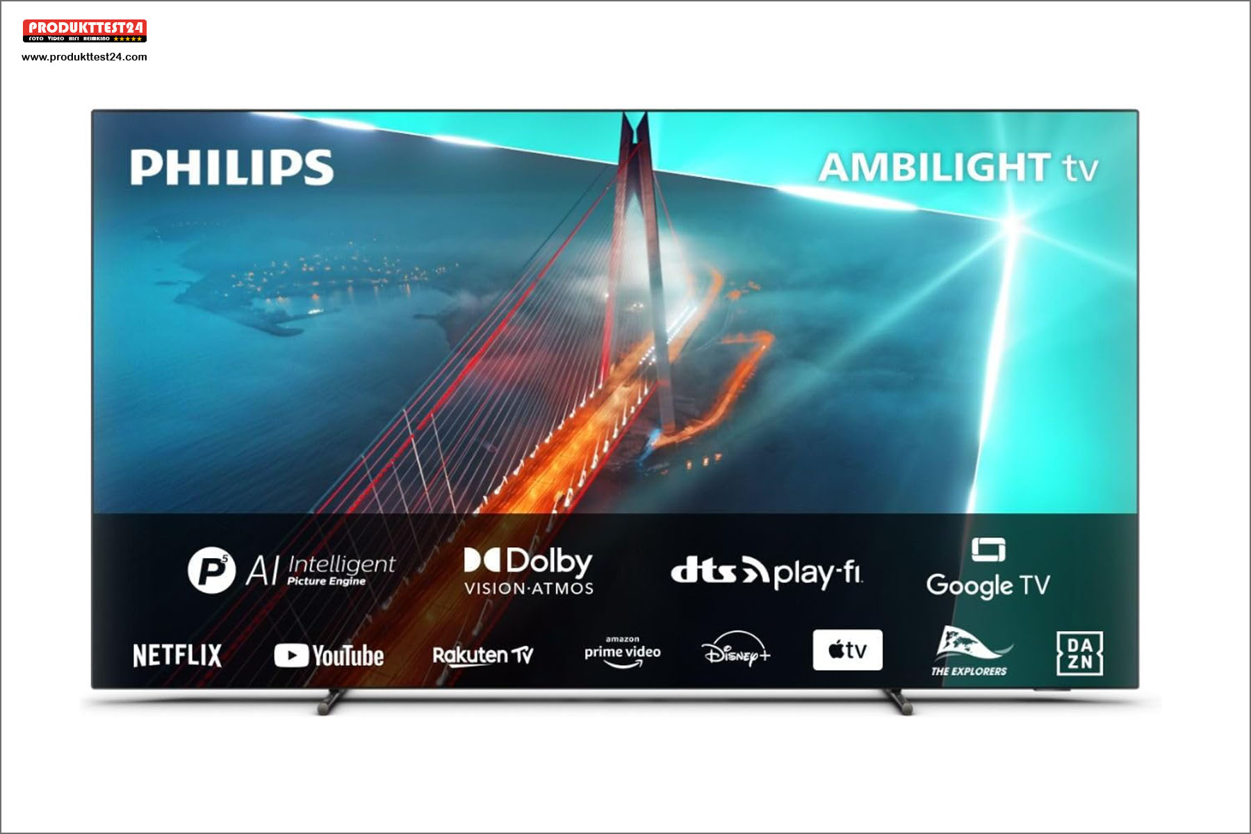 Philips 65OLED708/12 mit Ambilight, 120 Hertz und Dolby Vision