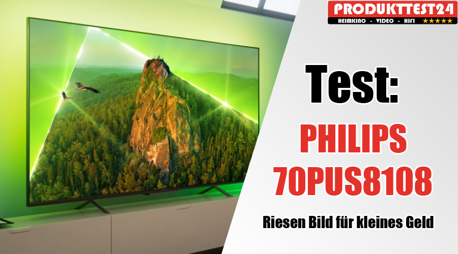 Philips 70PUS8108/12 mit Ambilight