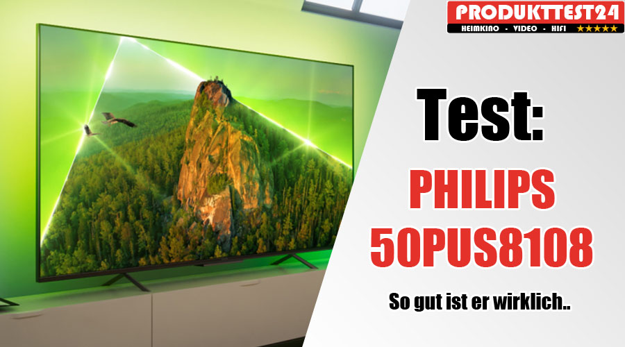 4K LED Ambilight 50PUS8108/12 Philips