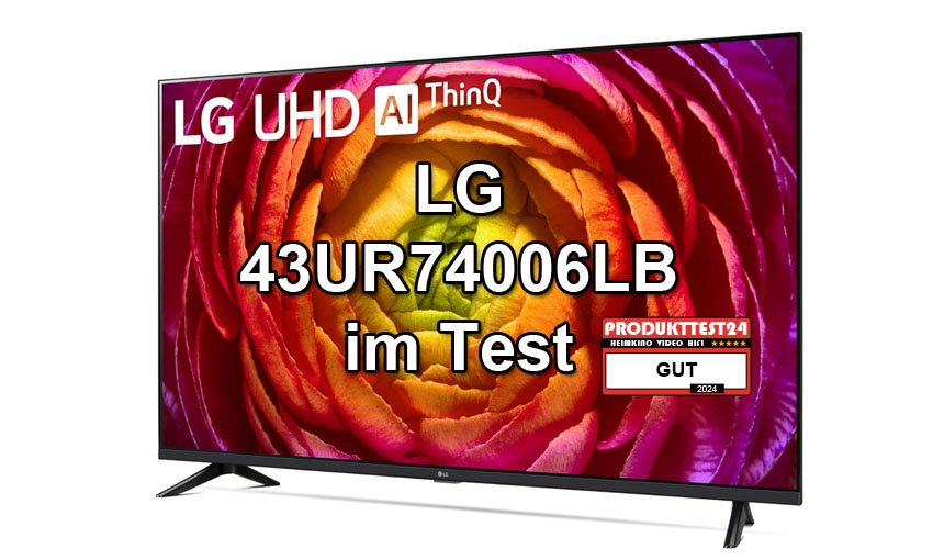 LG 43UR74006LB im Test