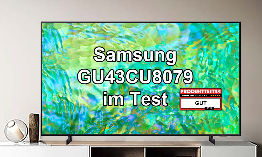 Samsung GU43CU8079 im Test