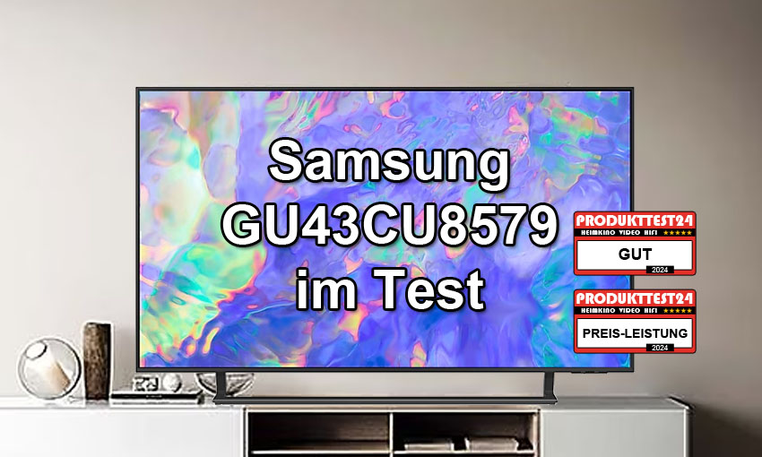 Samsung GU43CU8579UXZG im Test