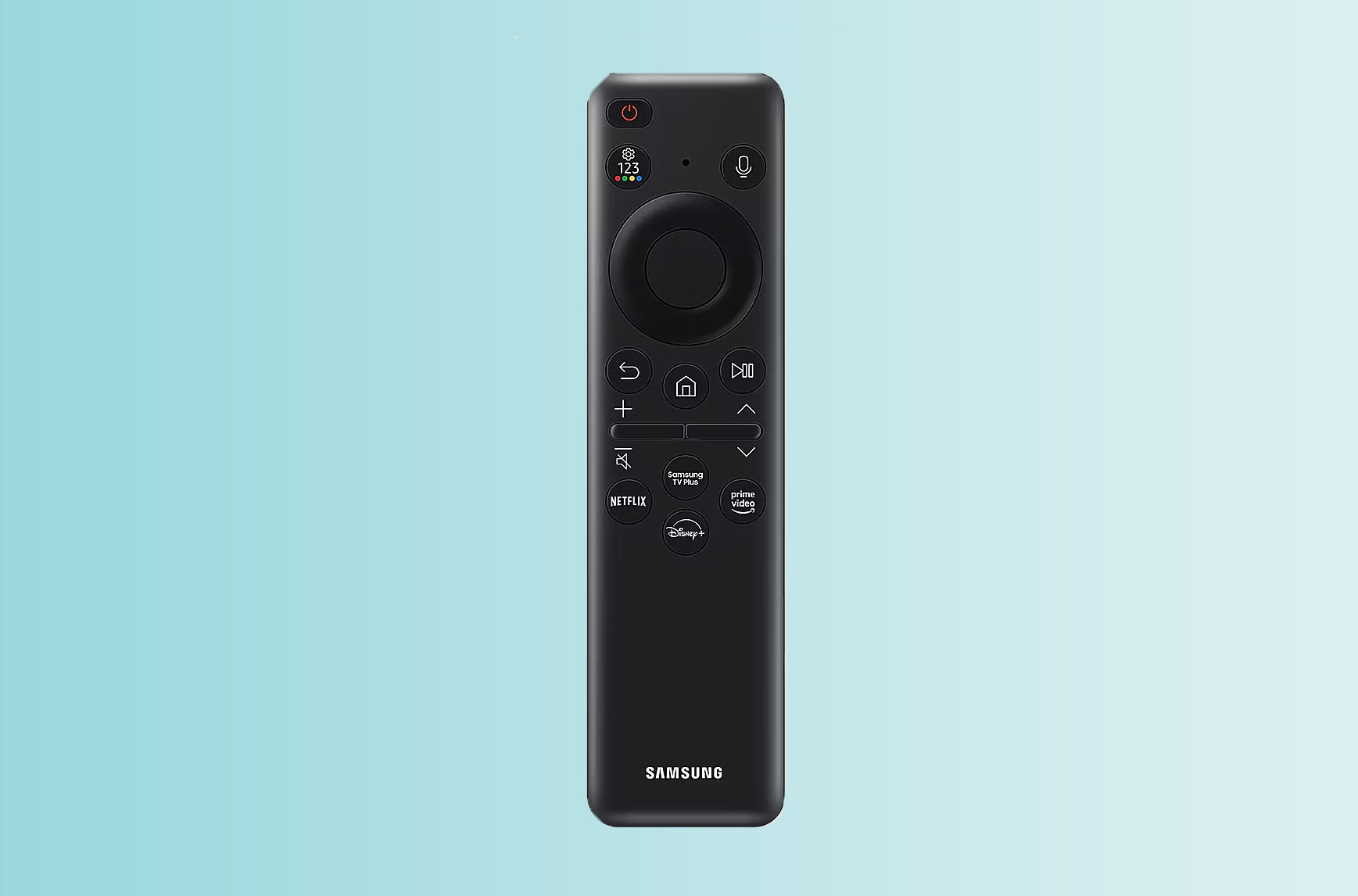 Die kompakte Premium Smart Remote Fernbedienung ist auch dabei.