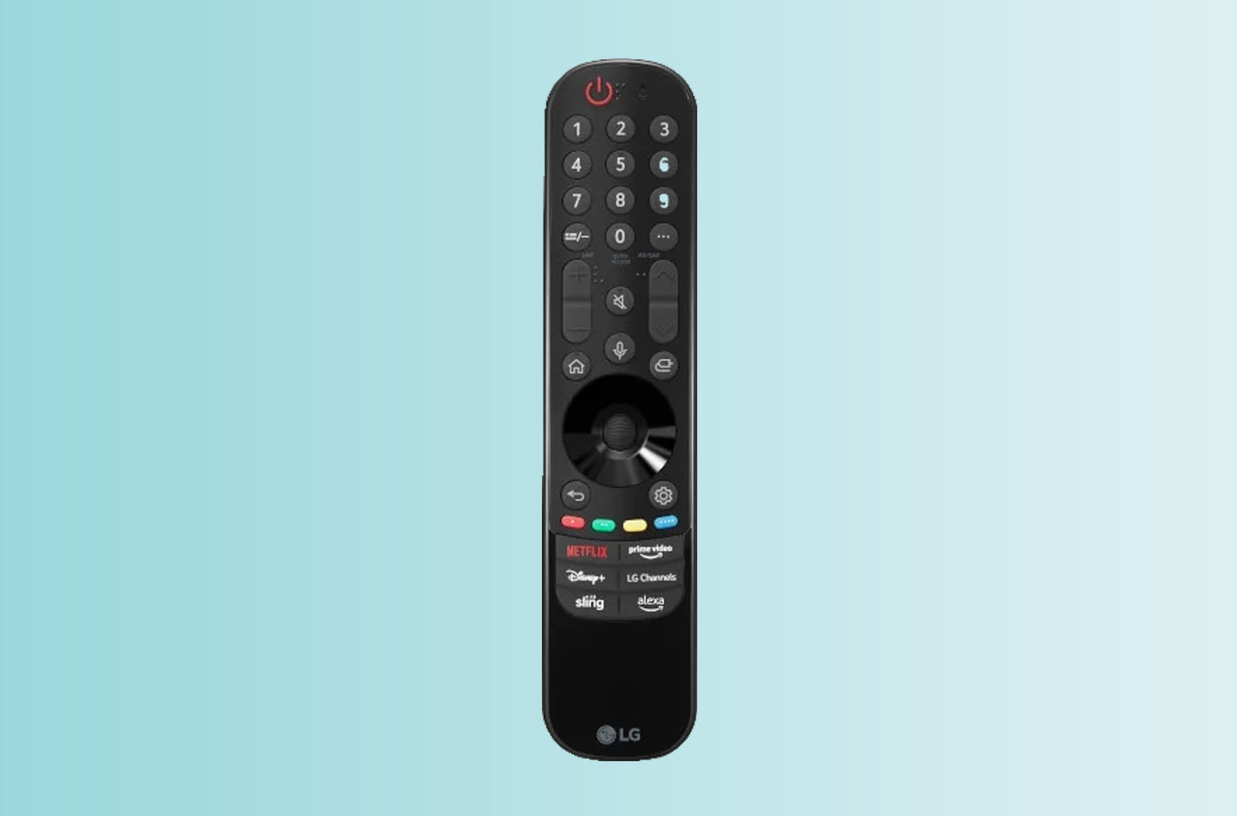 Im Lieferumfang ist die neue Magic Remote MR24 Fernbedienung enthalten.